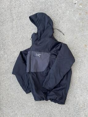 Arc'teryx Men's Black Proton AR Hoody Jacket Medium Gorpcore Puffy